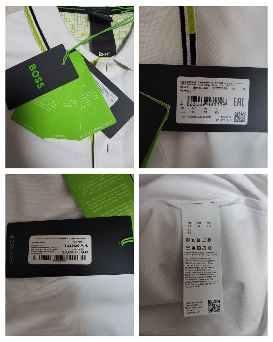 (XL) 휴고보스 hugoboss 그린라인 paddy pro 폴로셔츠 상품이미지6