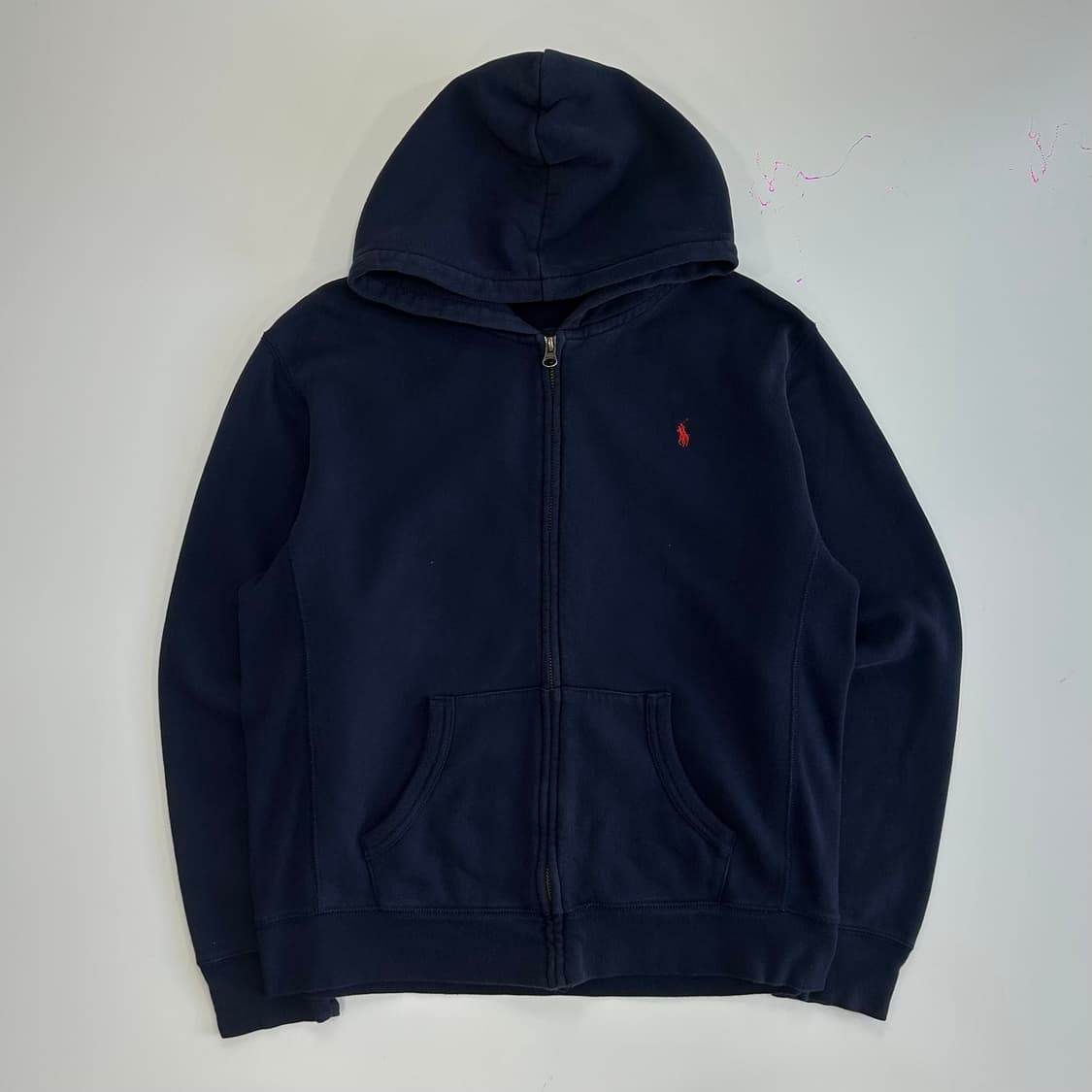 Polo 폴로 레드 포니 네이비 후드집업  상품이미지3