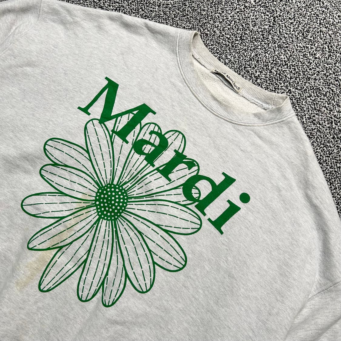 마르디 메크르디 플라워 맨투맨 상품이미지2