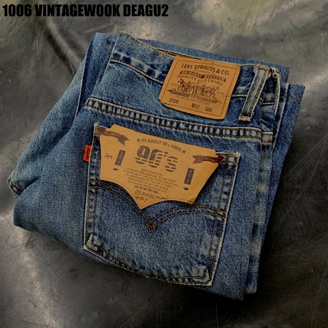 리바이스 90's 220 오렌지택 청바지 31 상품이미지1