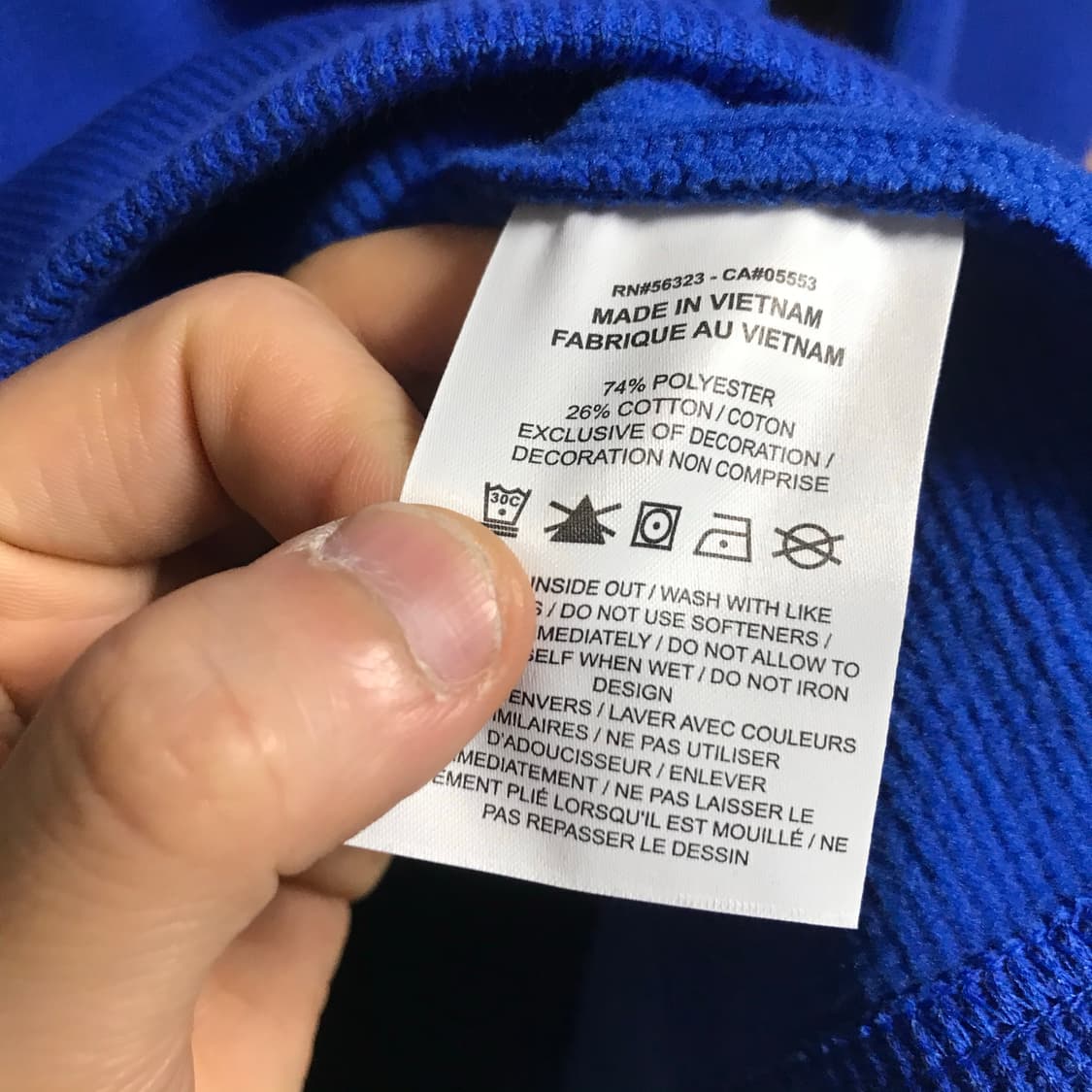 나이키 듀크 블루 데블스 테르마 핏) 스웨트셔츠 상품이미지4