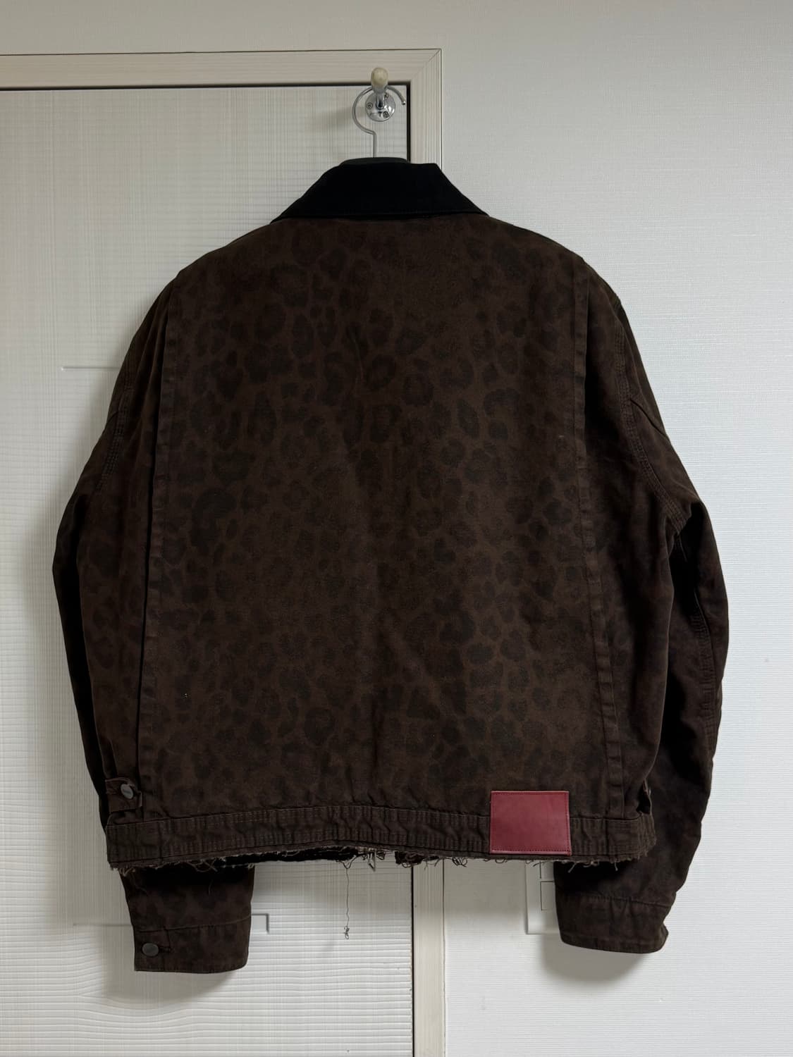 자라 레오파드 블루종 자켓 L 상품이미지4