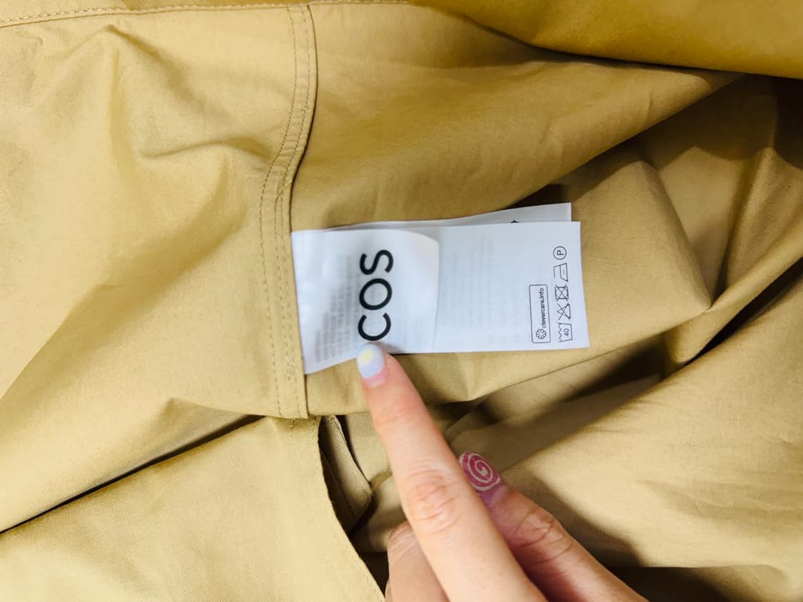 cos 코스 에이라인 유틸리티 미니 원피스 EU34 상품이미지9