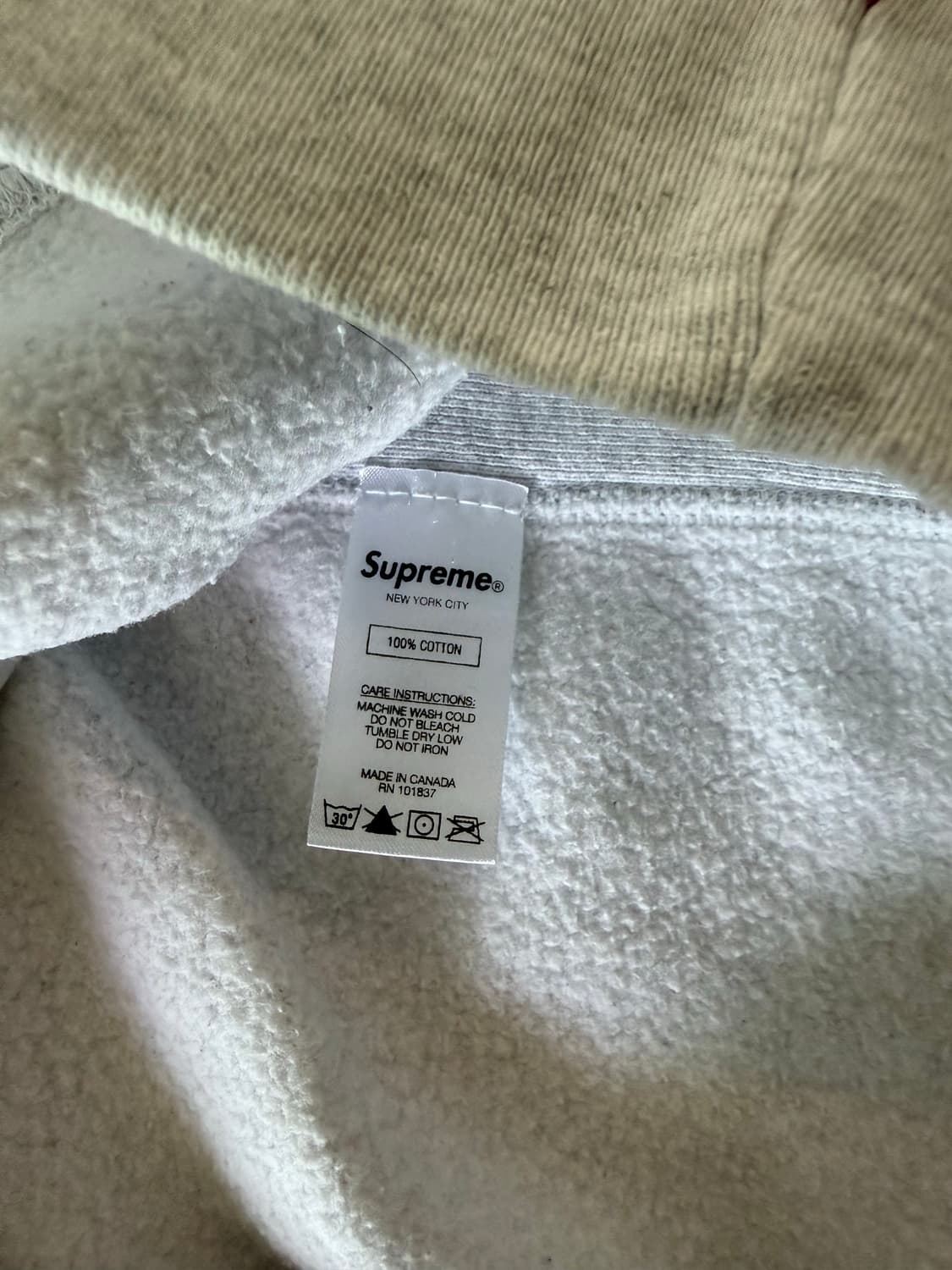 Supreme 박스로고 맨투맨 상품이미지3