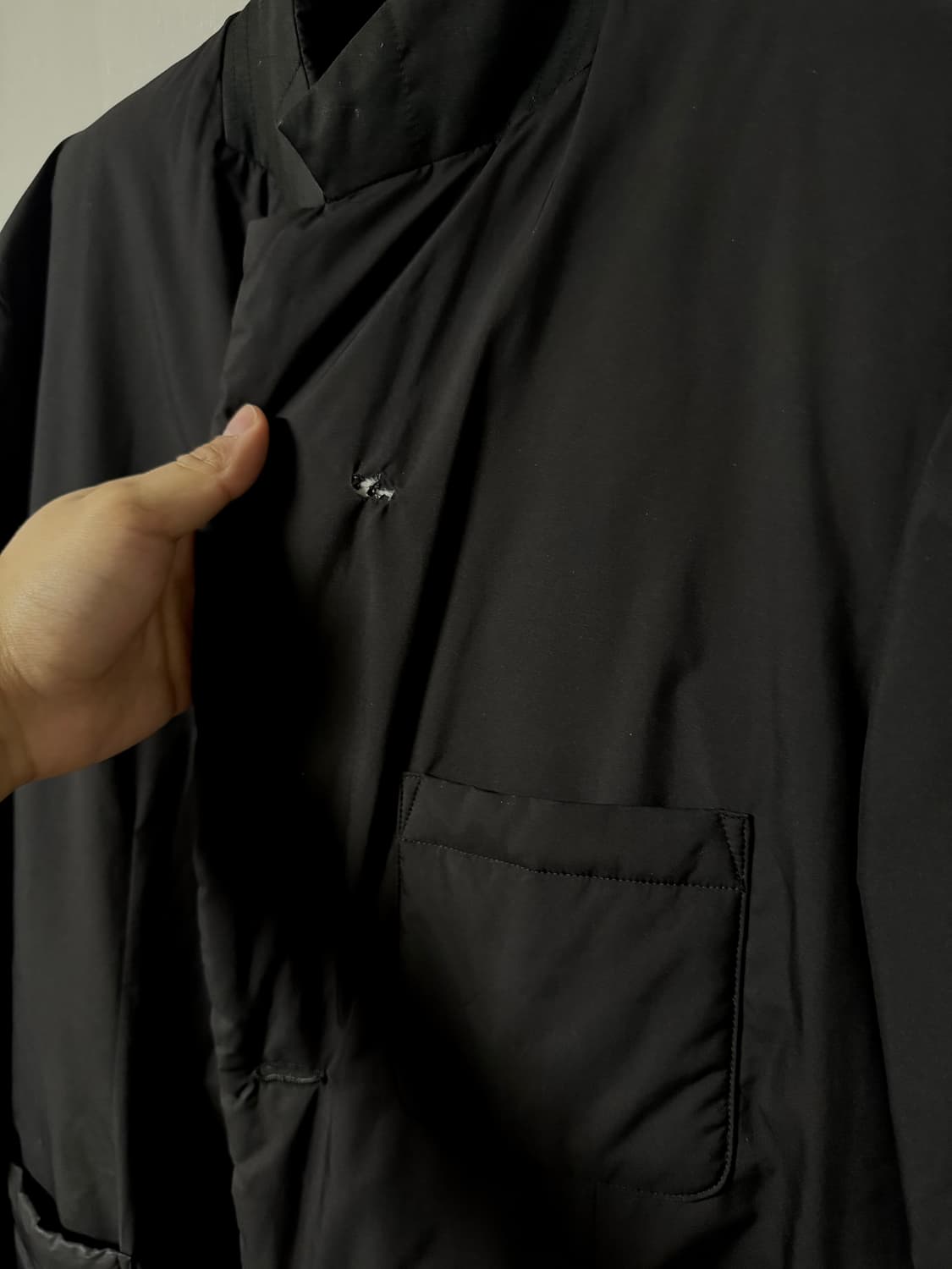 요지야마모토 뿌르옴므 패디드 원포켓 블레지어 자켓 상품이미지9