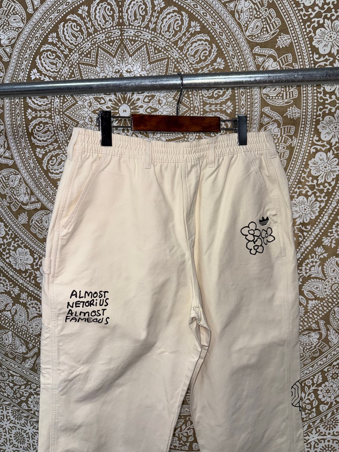 아디다스x마크곤잘레스 슈무포일 페인트 밴딩 코튼팬츠  상품이미지5