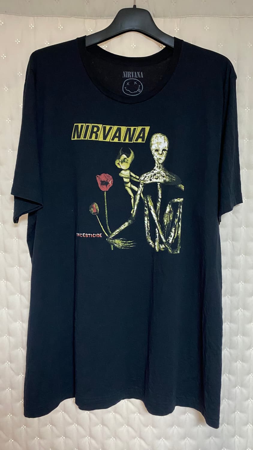 너바나 티셔츠 2xl xxl 상품이미지1