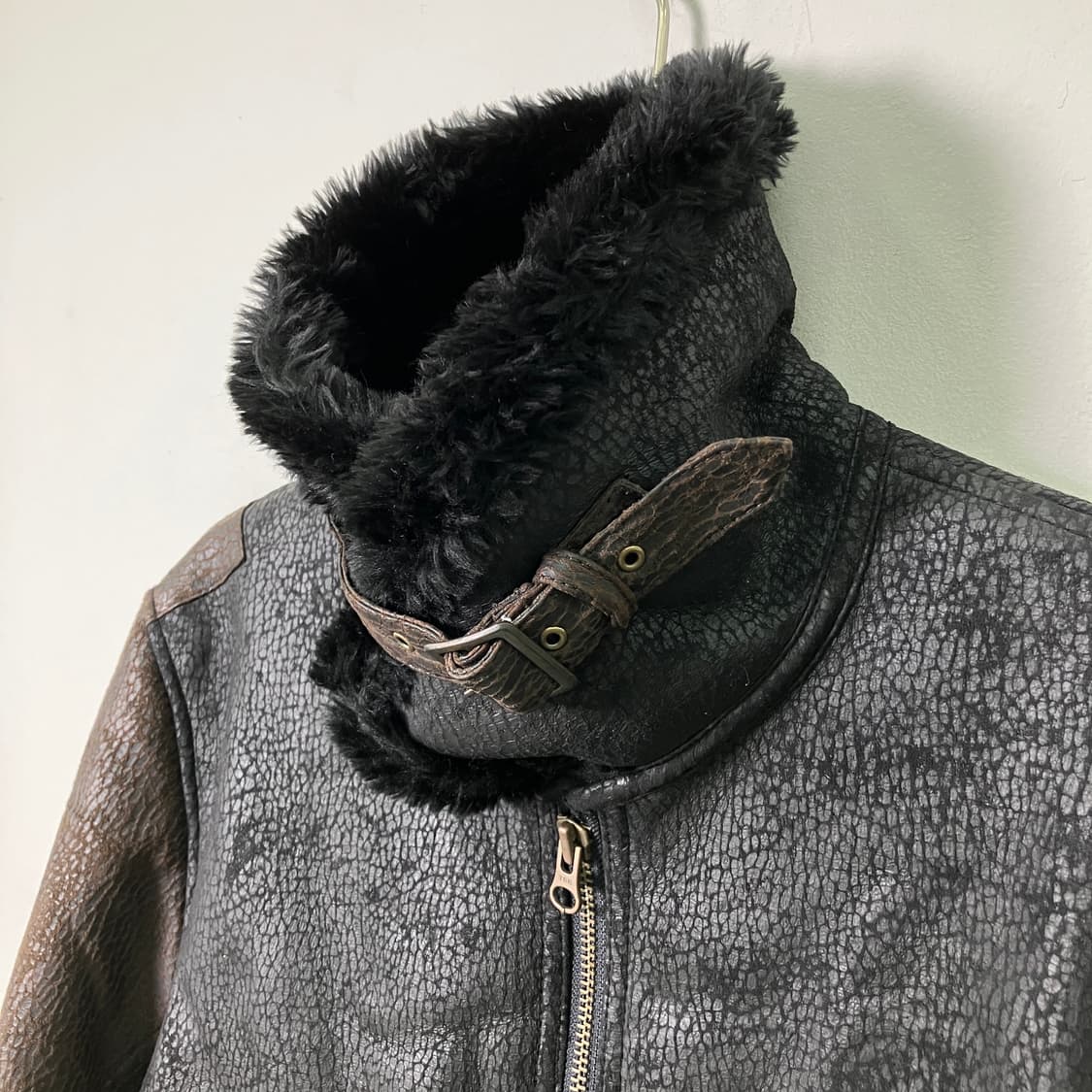 PPFM B-3 무스탕 자켓 M 상품이미지5