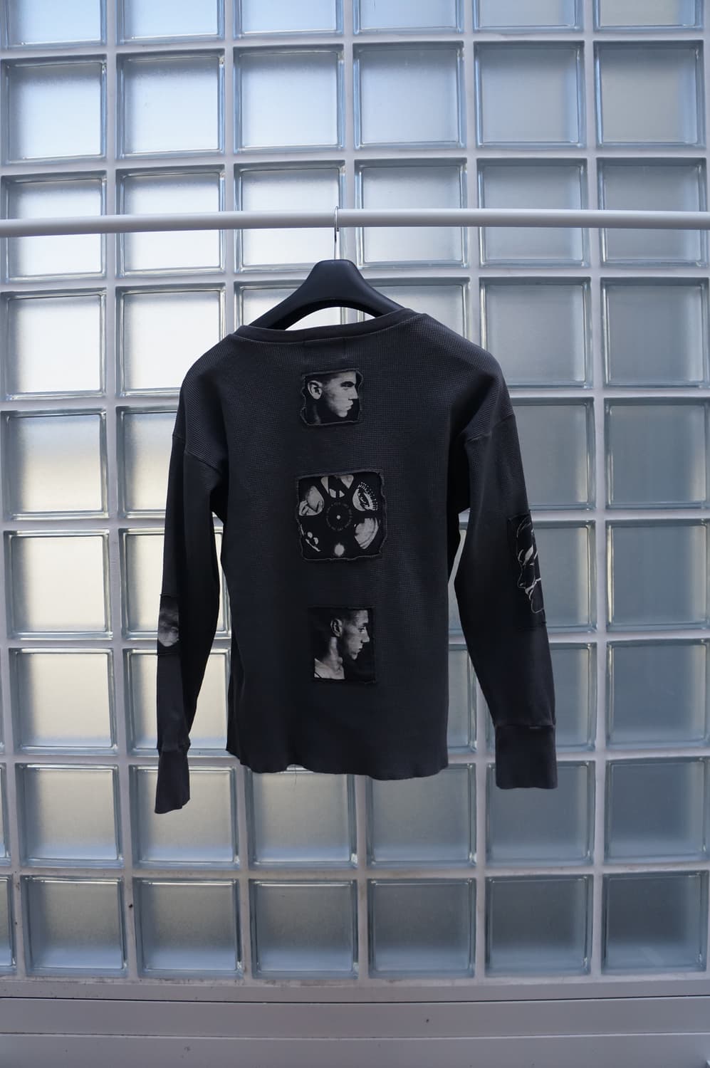 [L] ERD 앙팡리쉬데프리메AW 2024 패치워크 써멀 롱슬리브 상품이미지2