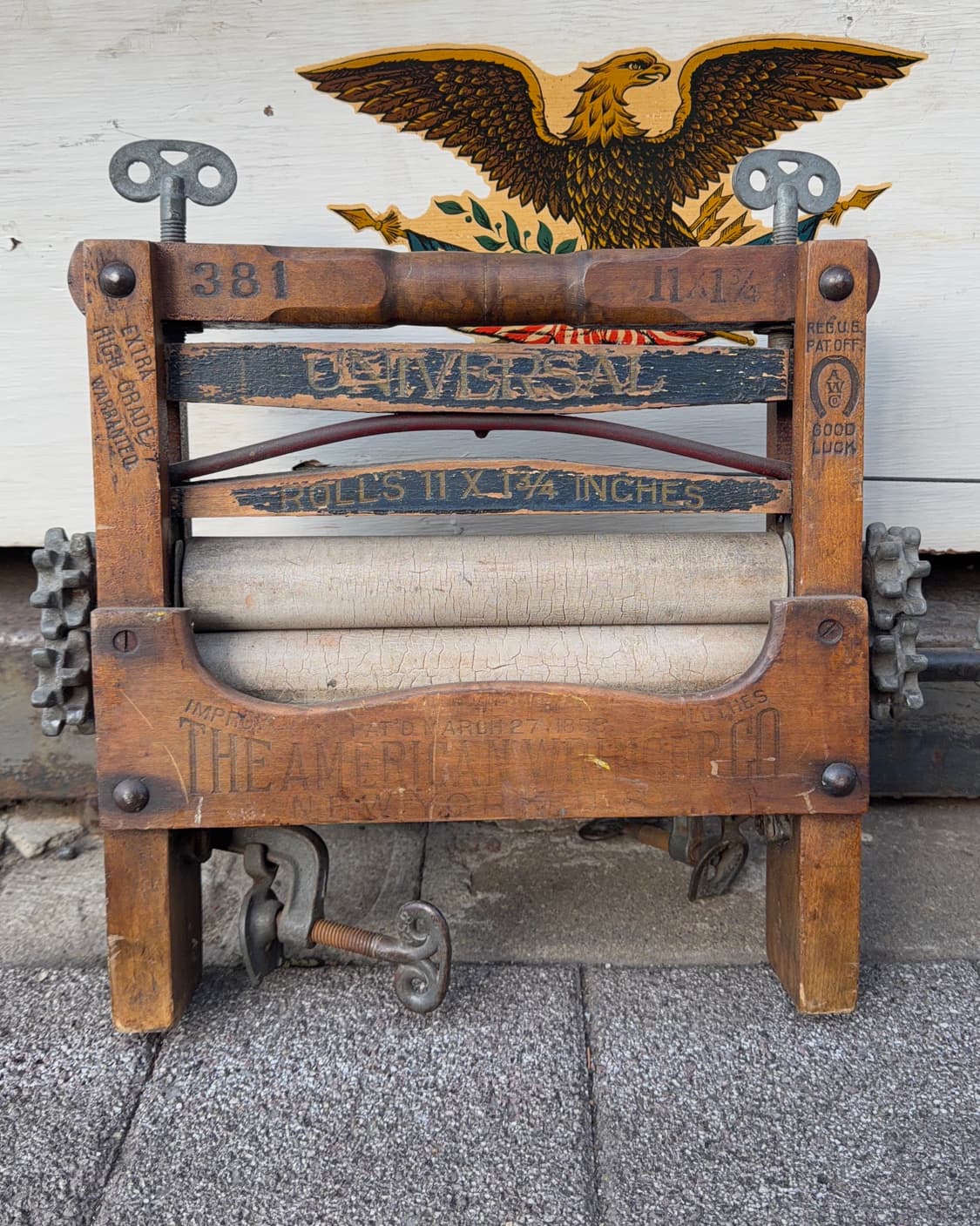 빈티지 소품 1900년 Horse Shoe 탈수기 상품이미지2