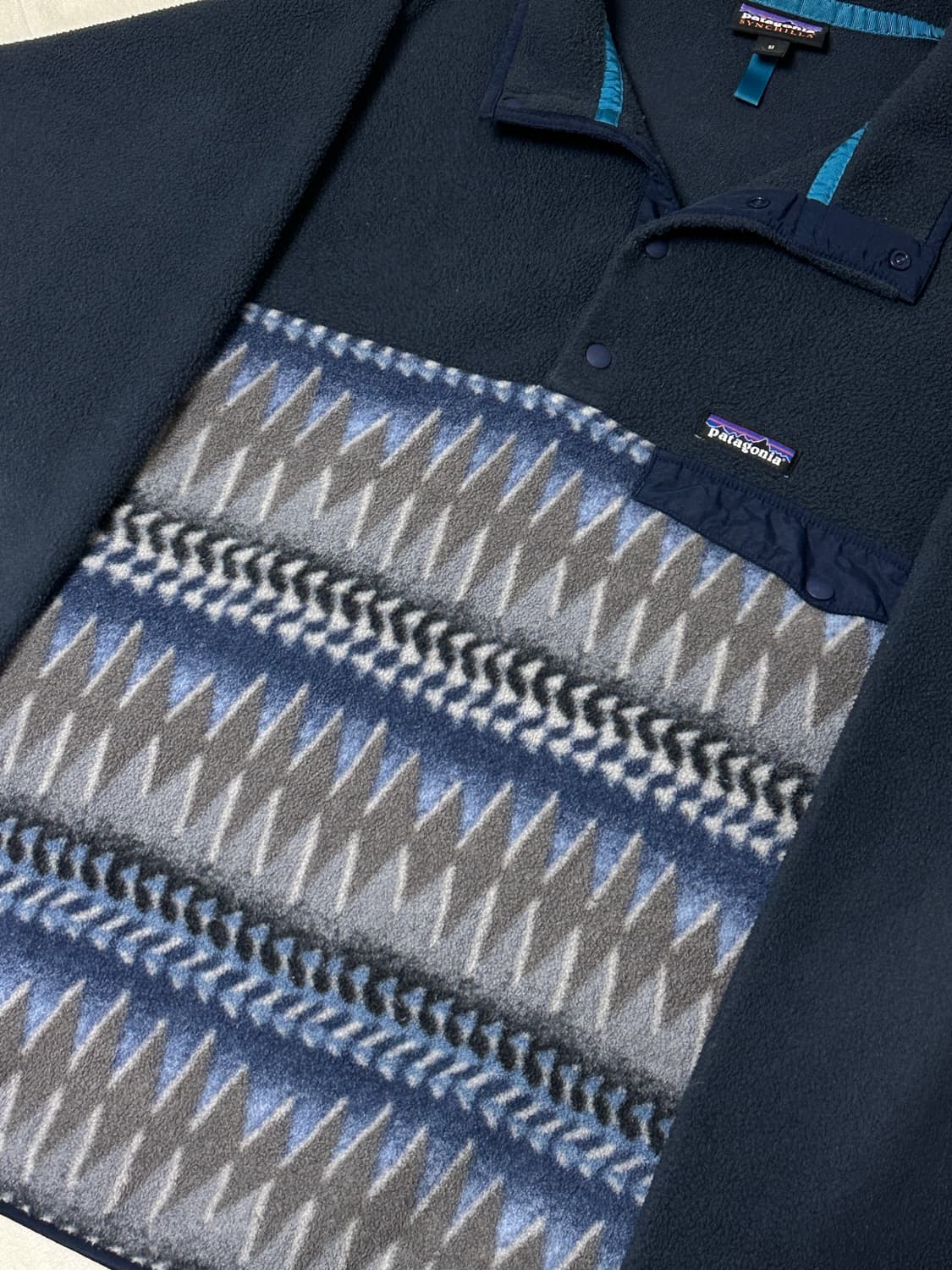 파타고니아 신칠라 네이비 아즈텍 상품이미지5