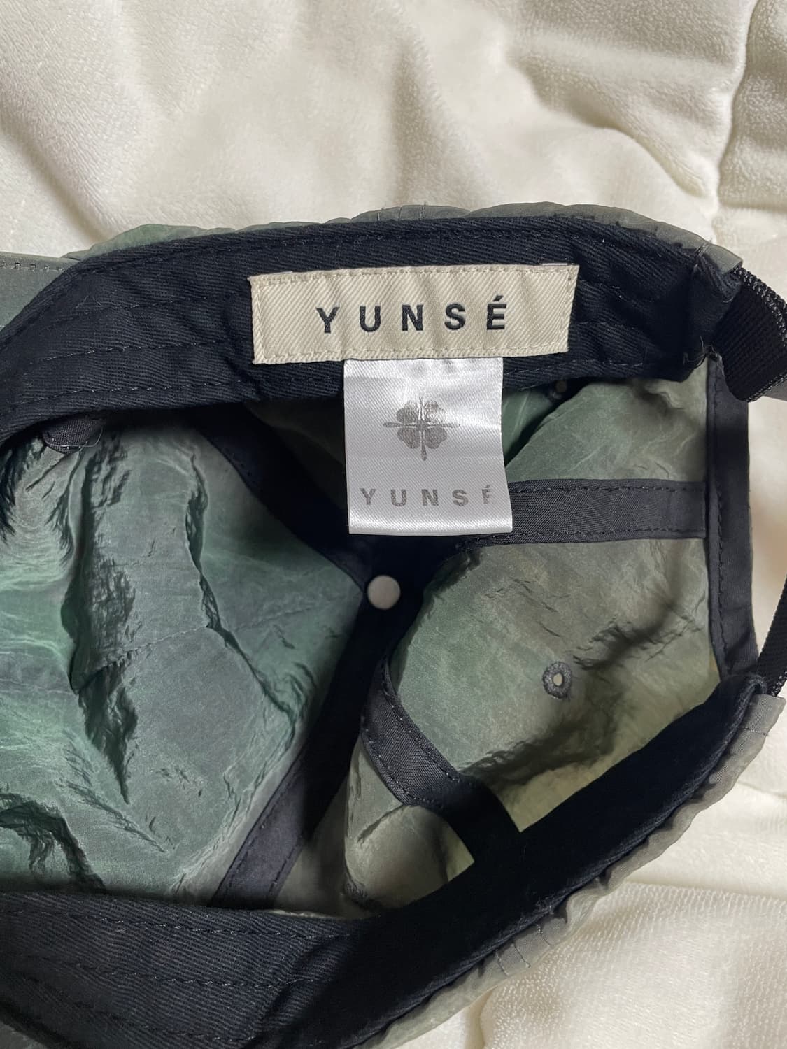 윤세 해치 나일론 캡 그레이 상품이미지3