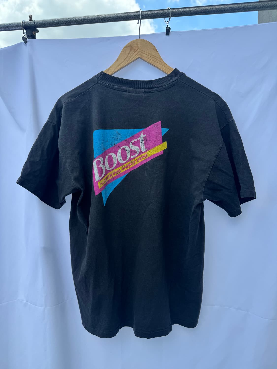 90s USA BOOST 빈티지 티 L 상품이미지4