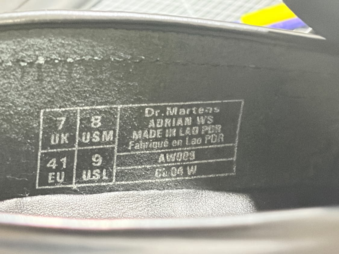 닥터마틴 아드리안 블랙 테슬 로퍼 260 상품이미지7