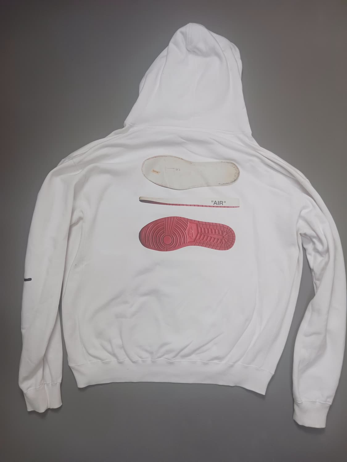 [2XL] 루디인다하우스 조던1 오프화이트 시카고 해체 후드티 상품이미지6