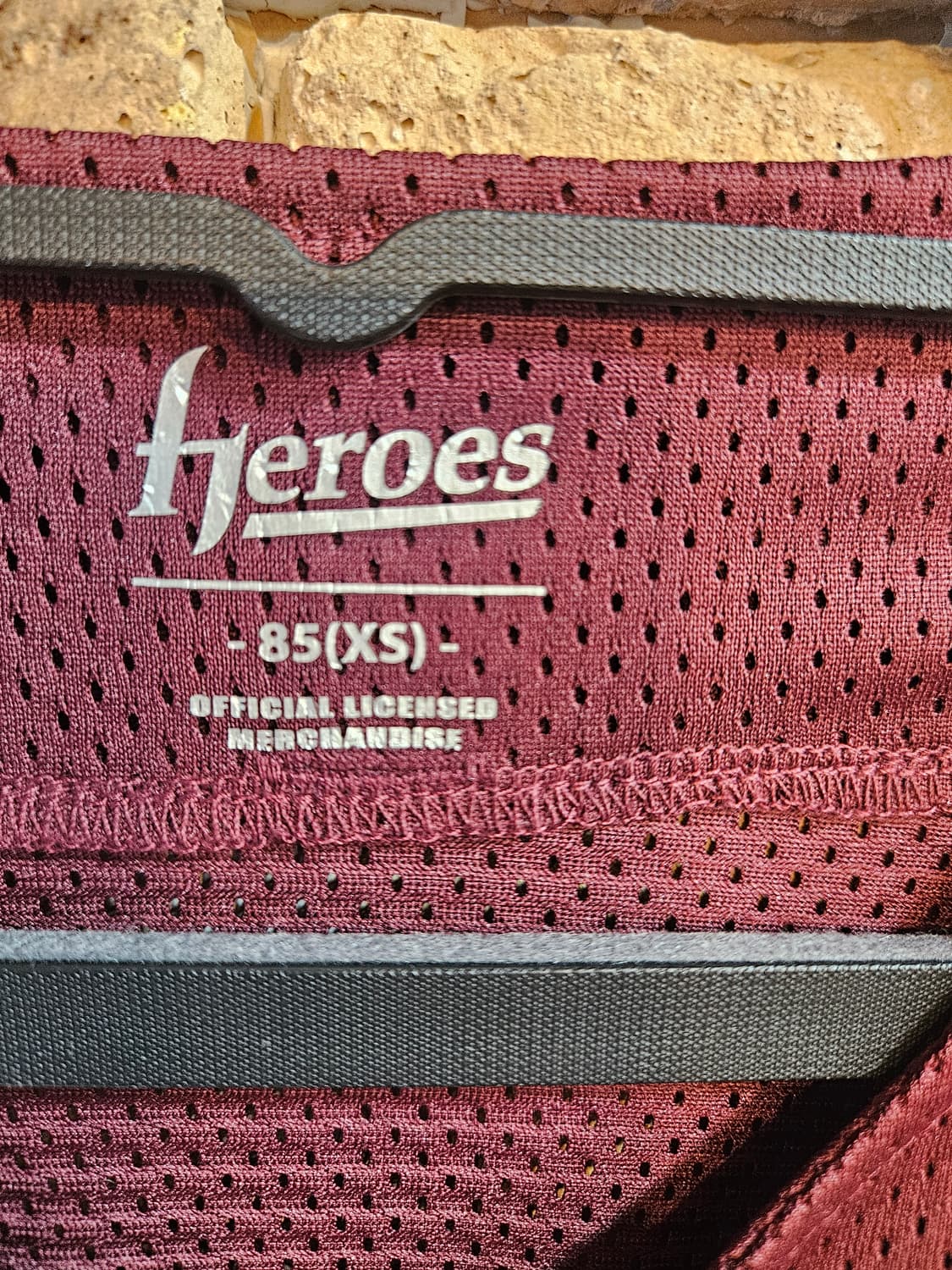 키움 히어로즈 이정후 유니폼 85(XS) 버건디 상품이미지4