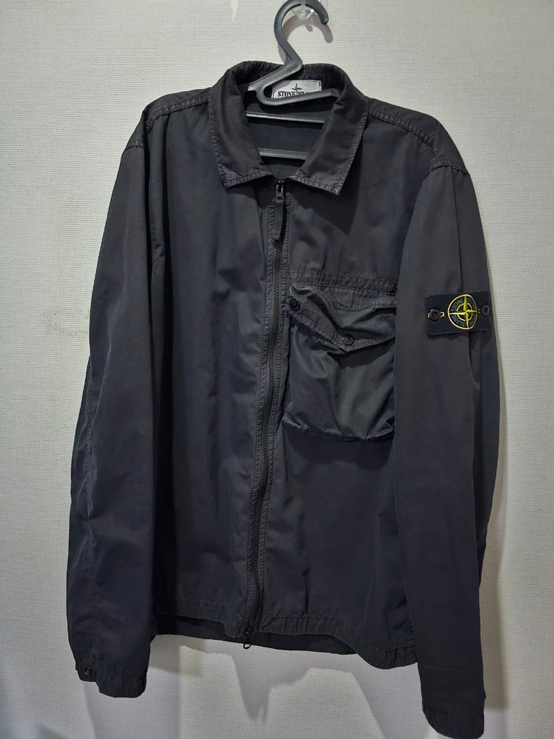 정품 스톤아일랜드 117WN 올드이펙트 오버셔츠 100 L 상품이미지1