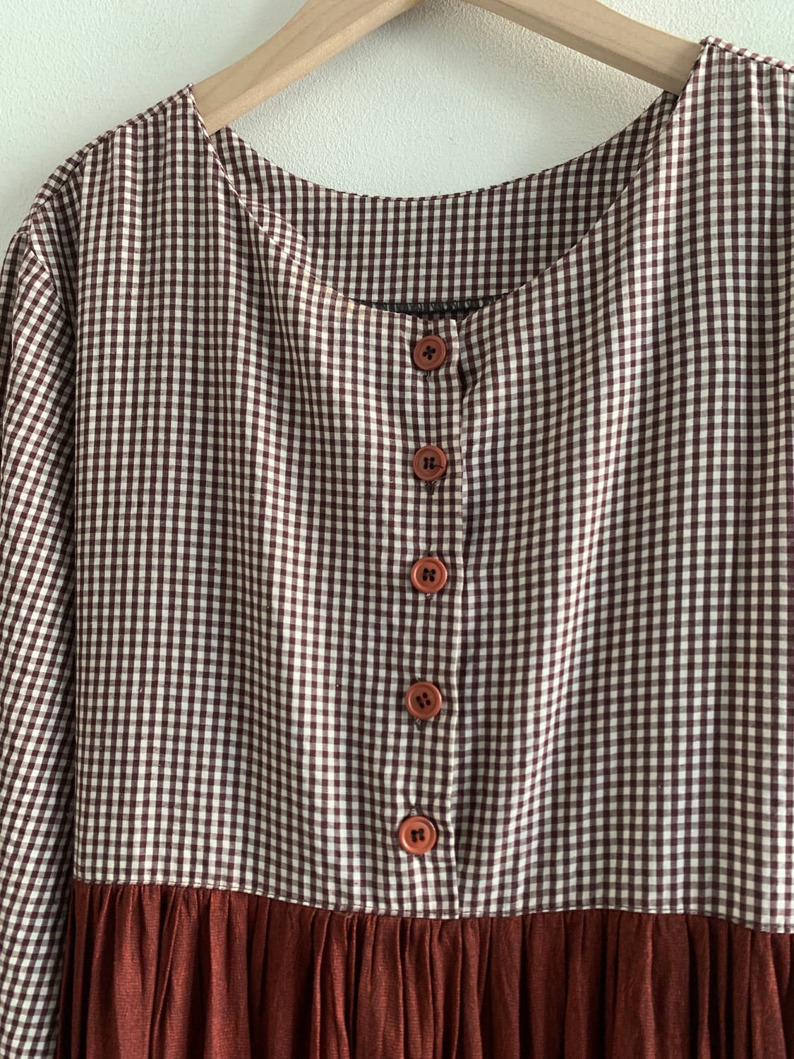 Mori check vintage dress 상품이미지3