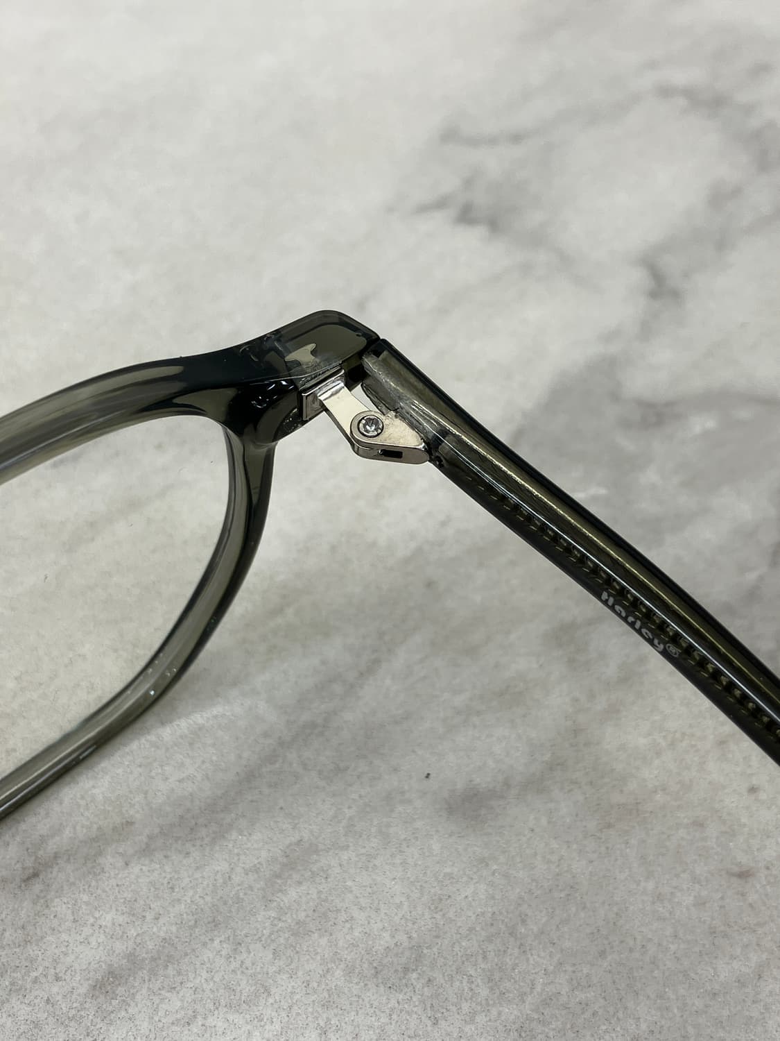 B62 HL 유광 카키 웰링턴 뿔테 안경7670 상품이미지3