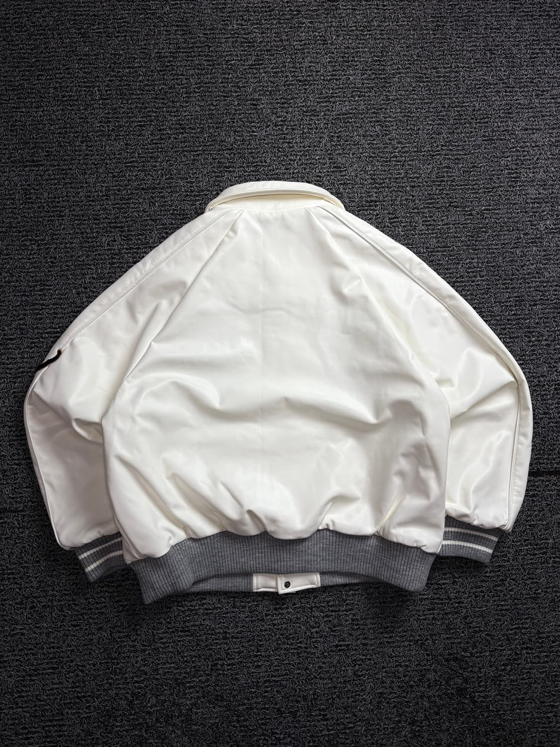 Nerdy 에코 빅로고 레이싱 비건 레더 자켓 2384 상품이미지4