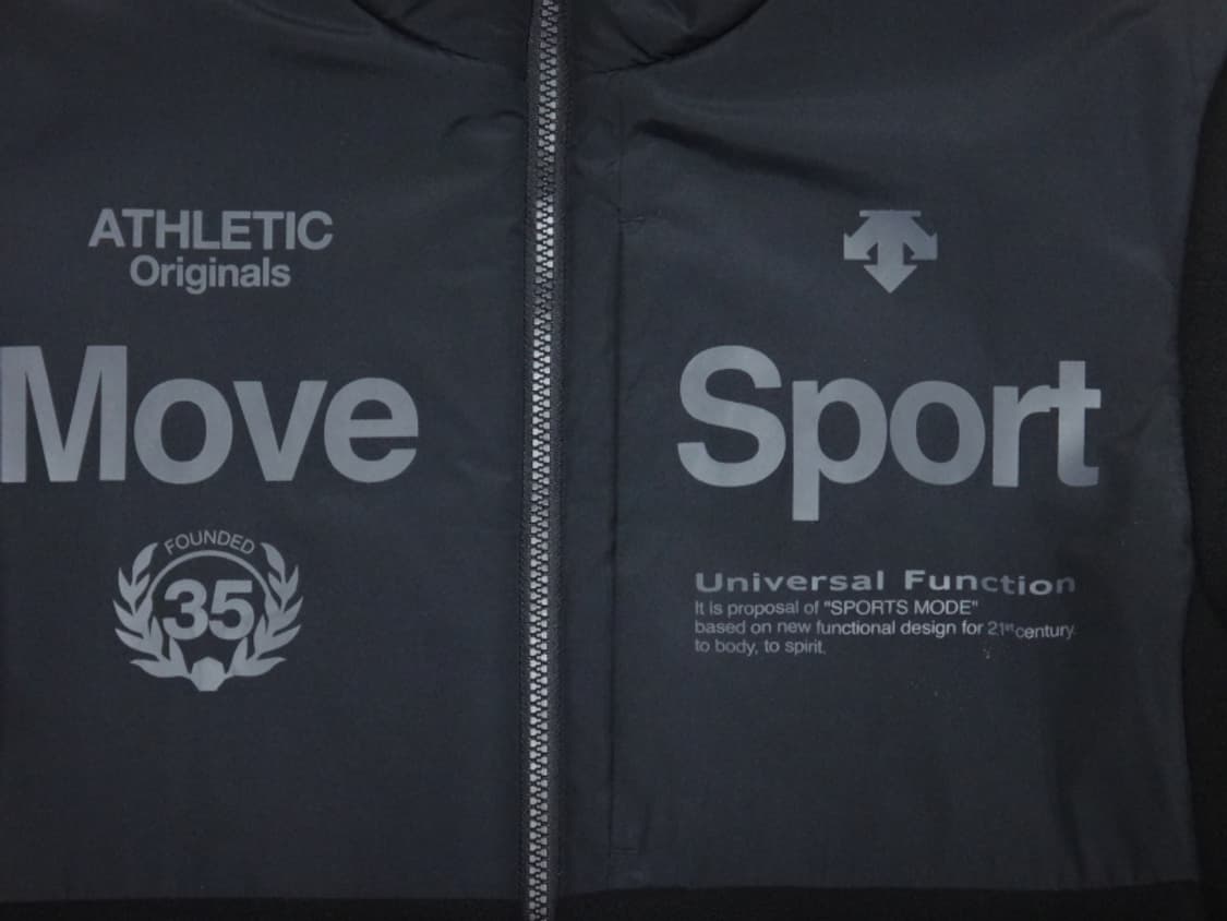 (M/95) 데상트 남성 헤비 본딩 우븐 플리스 자켓 상품이미지4