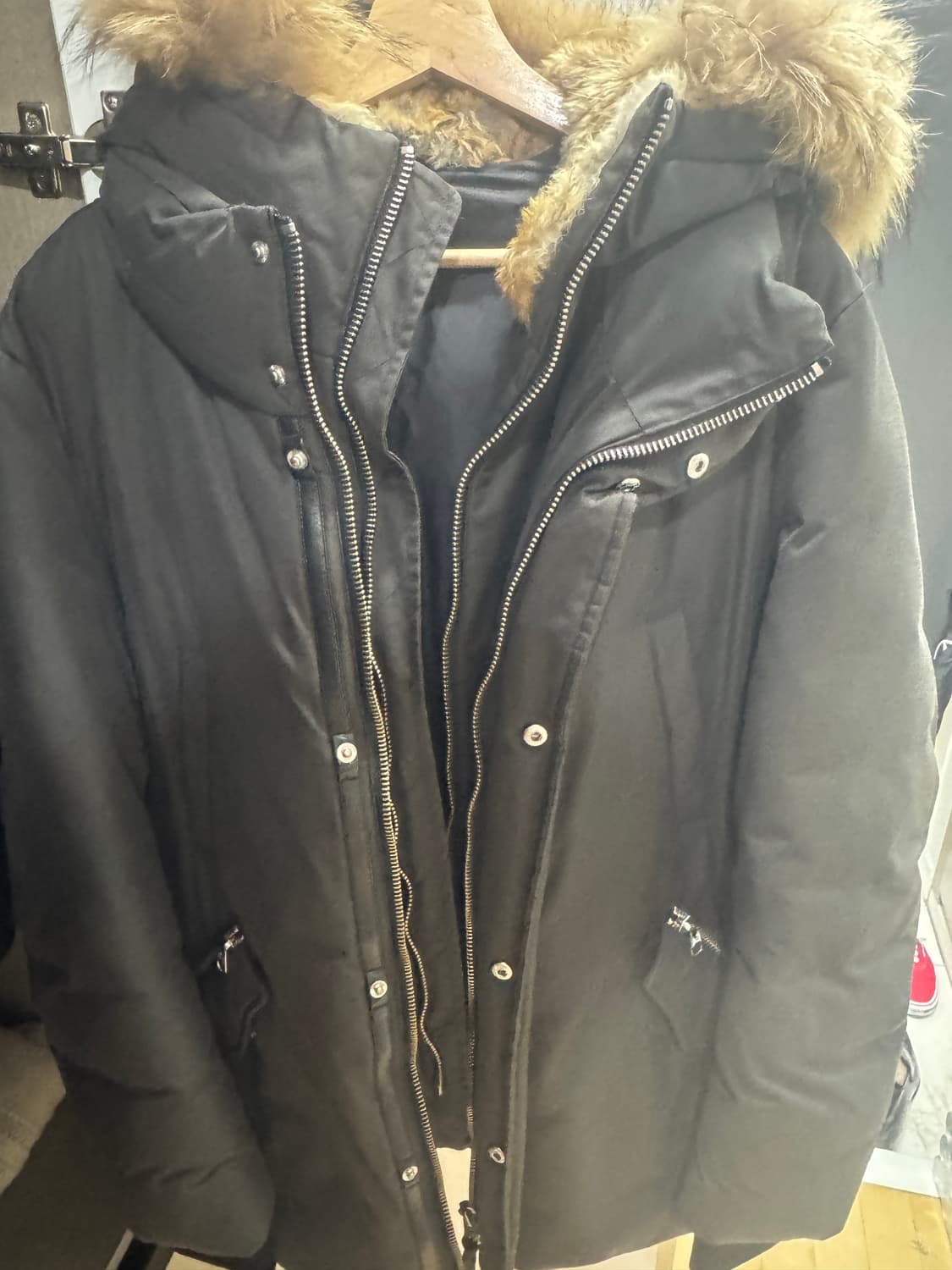 맥케이지 에드워드 블랙 브라운퍼 42사이즈 상품이미지1