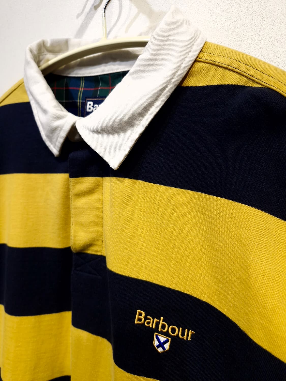 Borbour 바버 Hollywell 스트라이프 폴로셔츠 상품이미지4