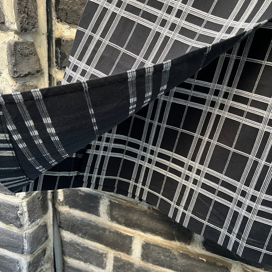 버버리 런던 체크 랩 스커트 상품이미지5