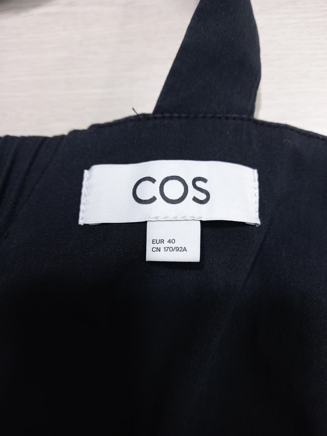 M95 COS 봄여름용 스판 플레어 멜빵바지 블랙 M-977 상품이미지7