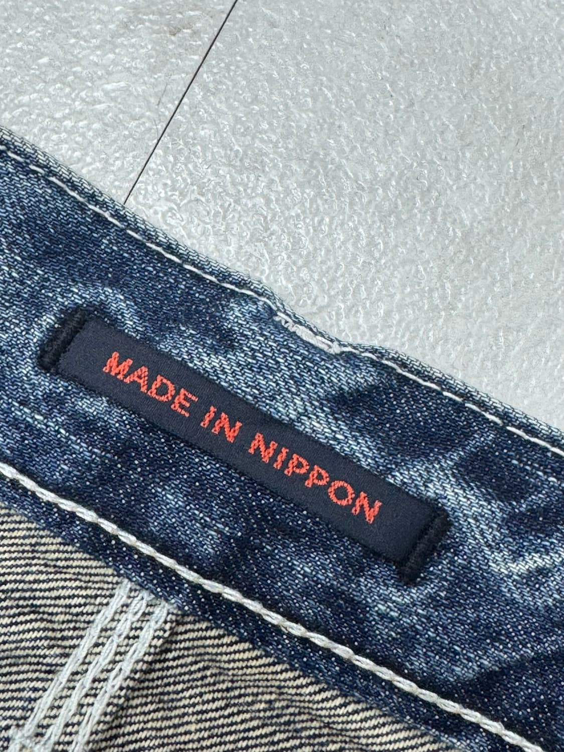 •BlueWay 블루웨이 일본제 워싱 디스트로이드 데님 상품이미지5