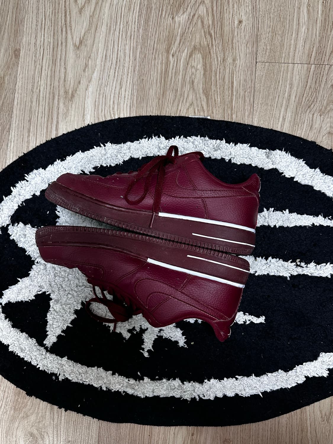 나이키 에어포스1 로우 버건디 265 상품이미지2