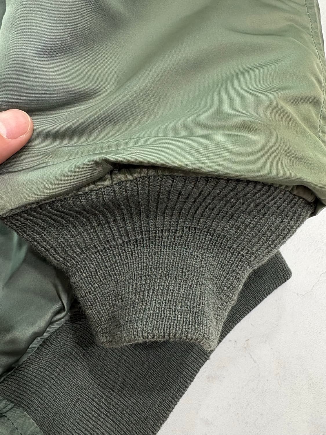 L) 알파인더스트리 1968정밀복각 ma1판매 상품이미지6