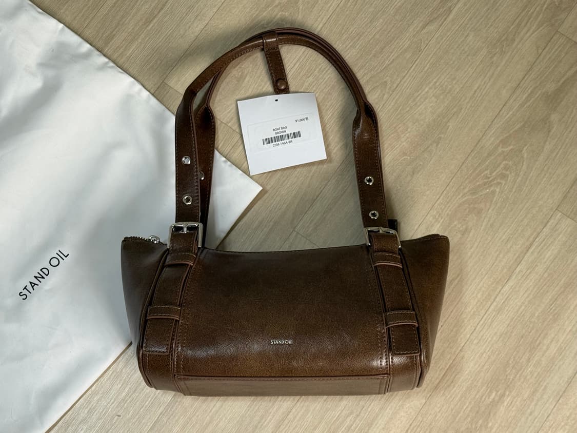 스탠드오일 보트백 brown (거의 새 상품) 상품이미지6