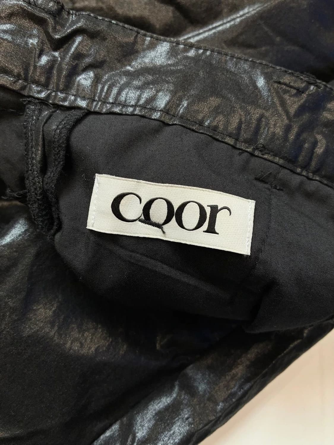 쿠어 COOR 22FW 스트럭처드 카고 코팅 팬츠 PN4667 상품이미지7