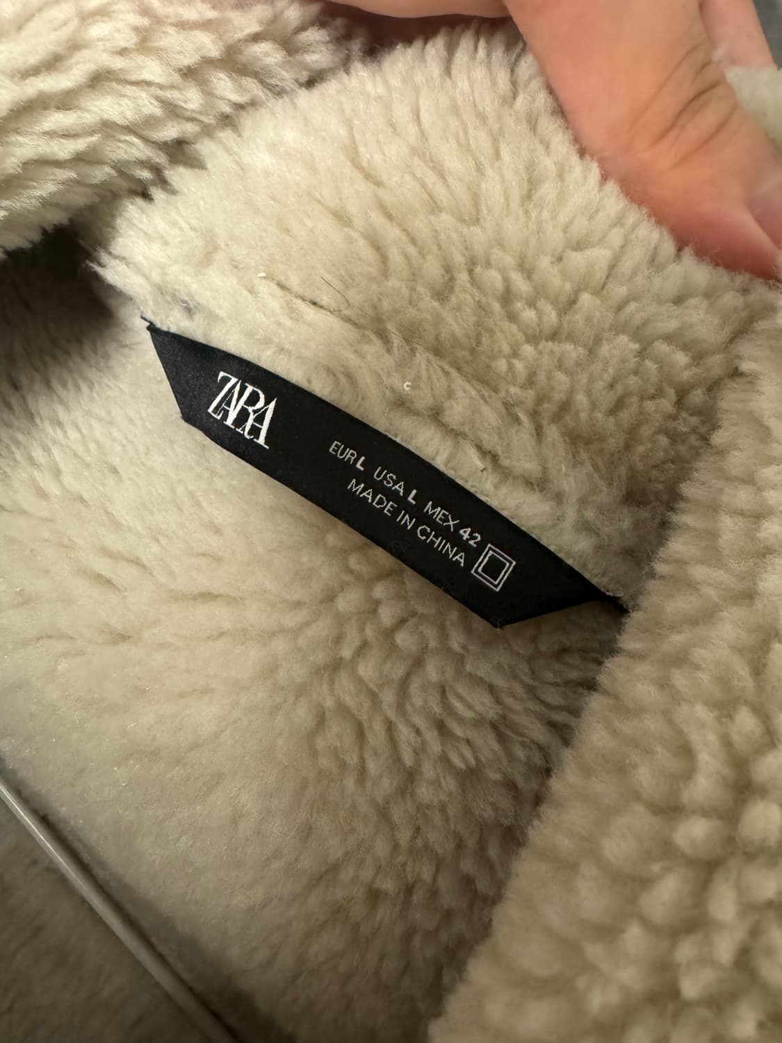 자라 무스탕 상품이미지3