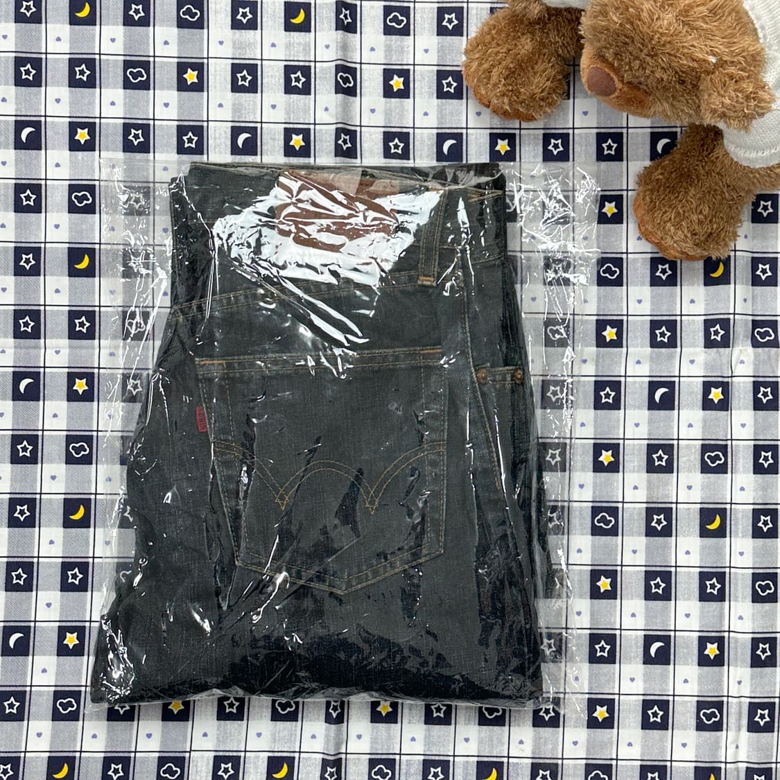 에드윈 503 28*33 진청 워싱 데님 일자핏 팬츠 상품이미지7