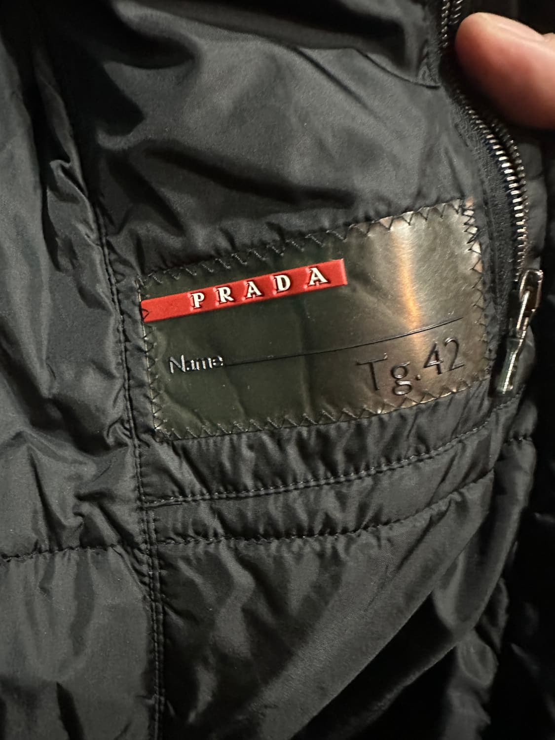 00s 프라다 고어텍스 아카이브 패딩 상품이미지5