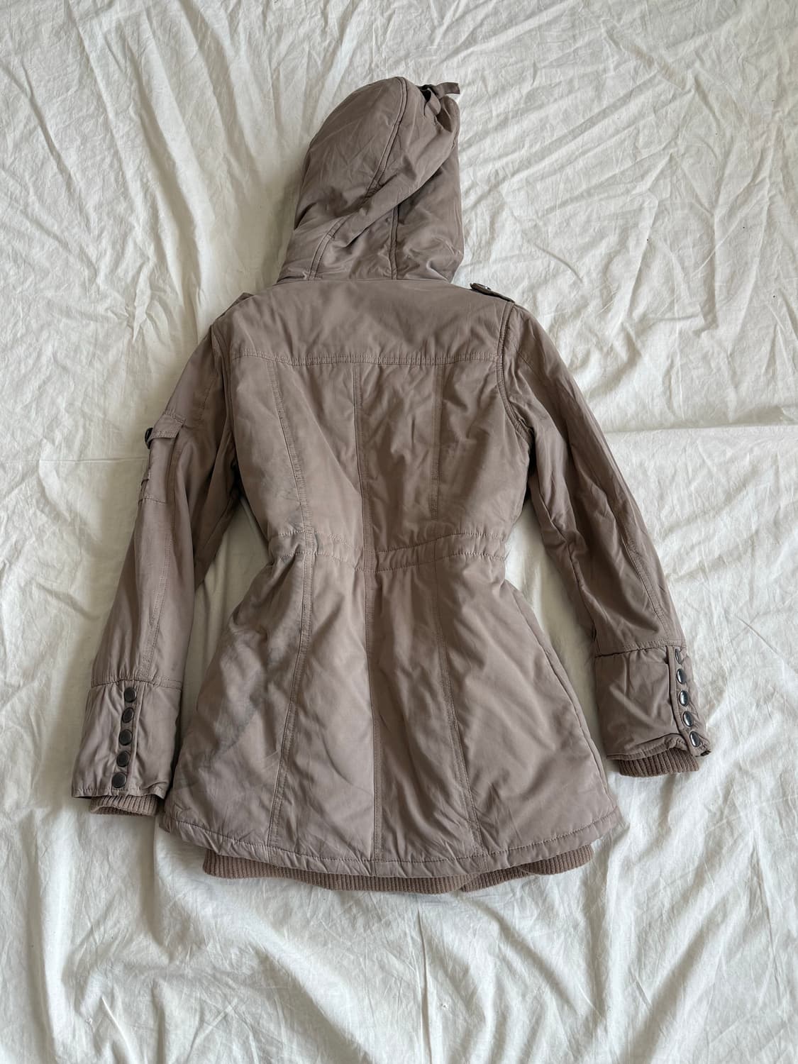 베이지 와투케 야상집업 상품이미지5