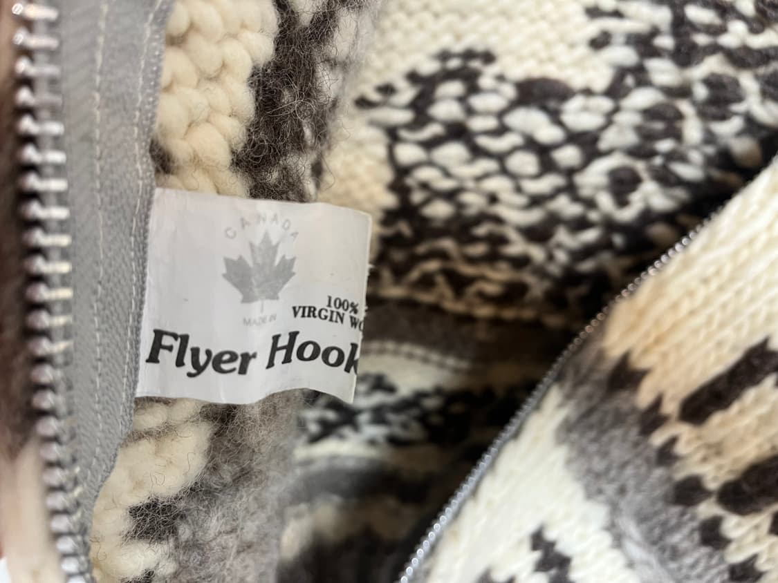 Flyer Hooks 코위찬 니트 집업 (빈티지) 상품이미지4