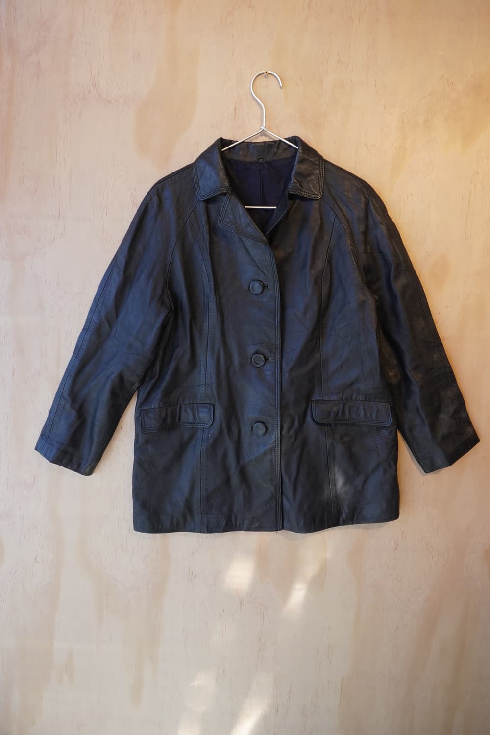 Cow leather 레더 자켓 상품이미지3