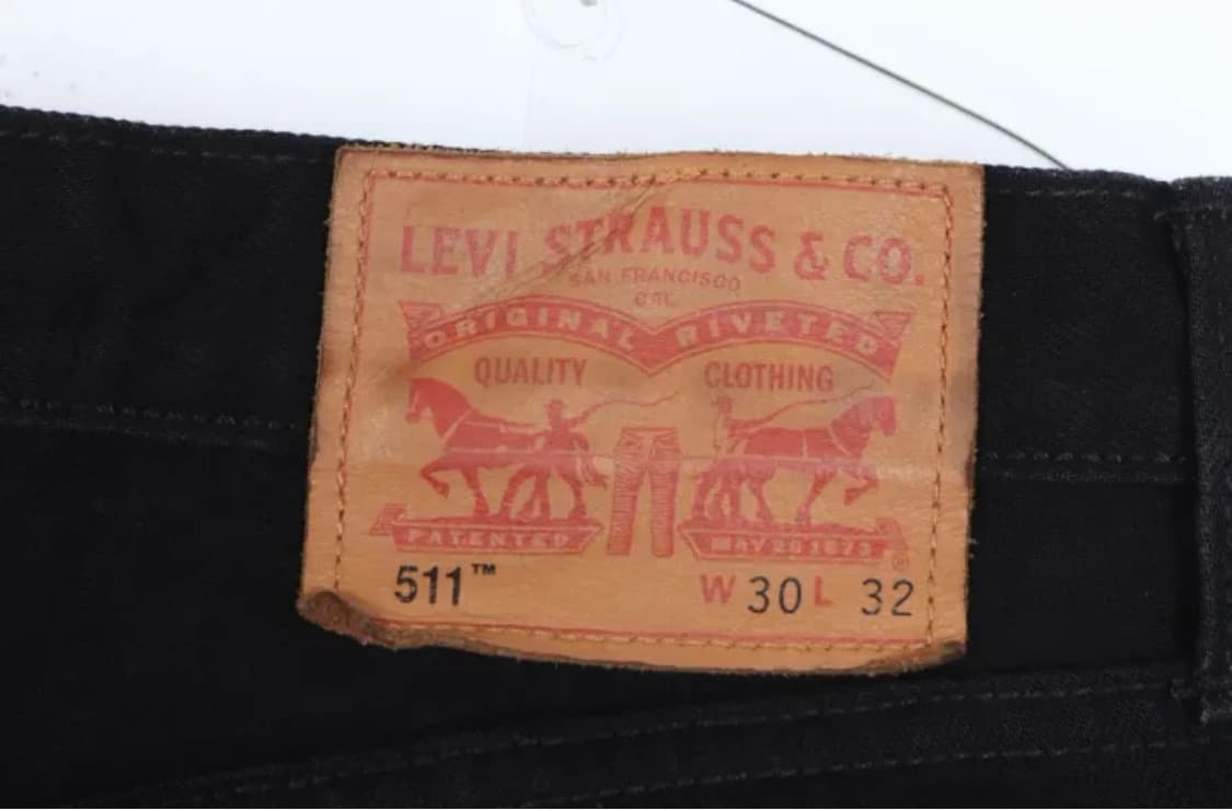 LEVIS 면 100% 511 데님팬츠 UNISEX(31인치) 상품이미지5