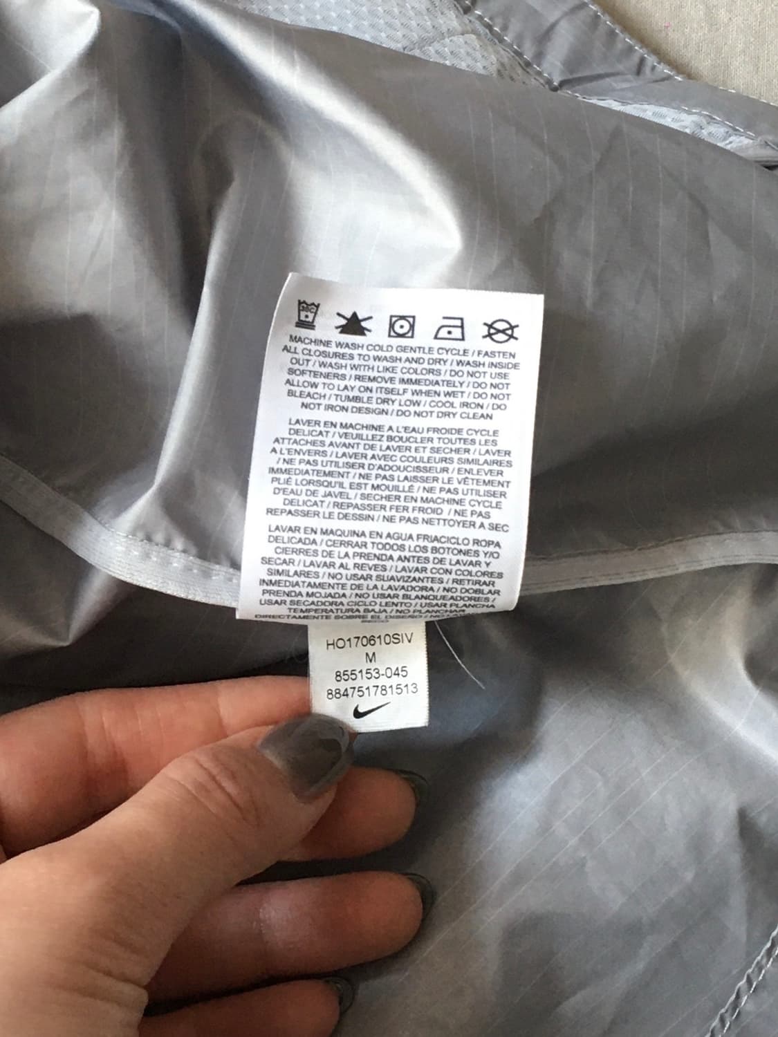 나이키 스우시 후드바람막이 상품이미지6