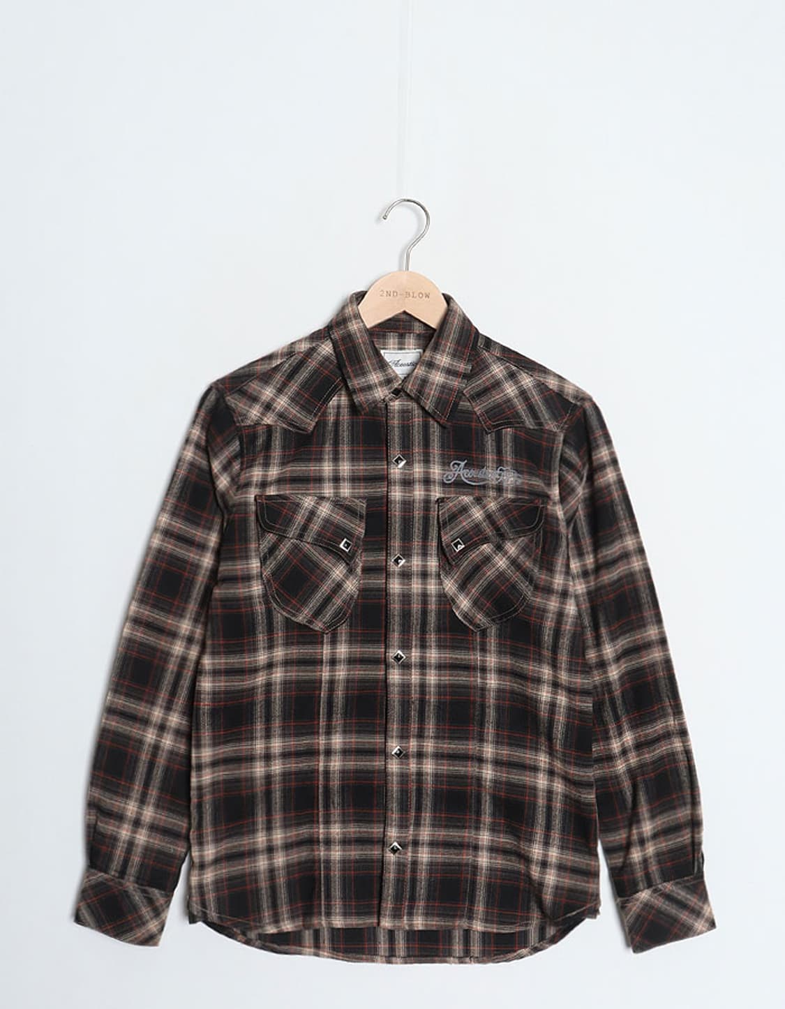  Acoustic Check Western Shirts 상품이미지1