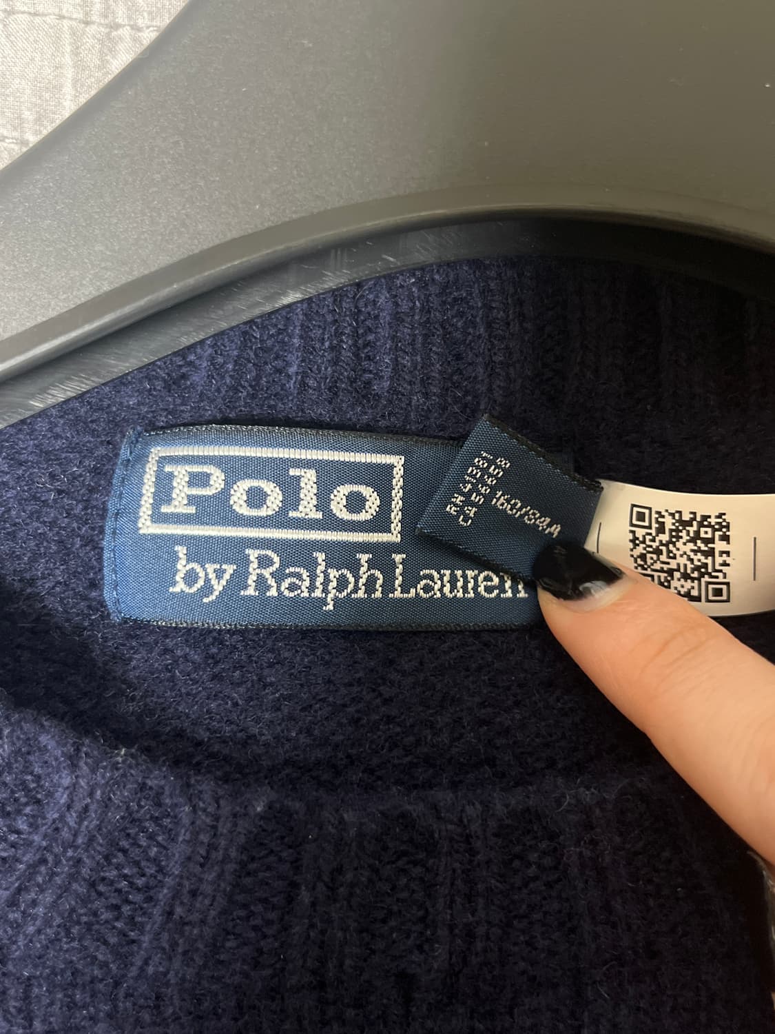 폴로 랄프로렌 폴로베어 니트 네이비 상품이미지4