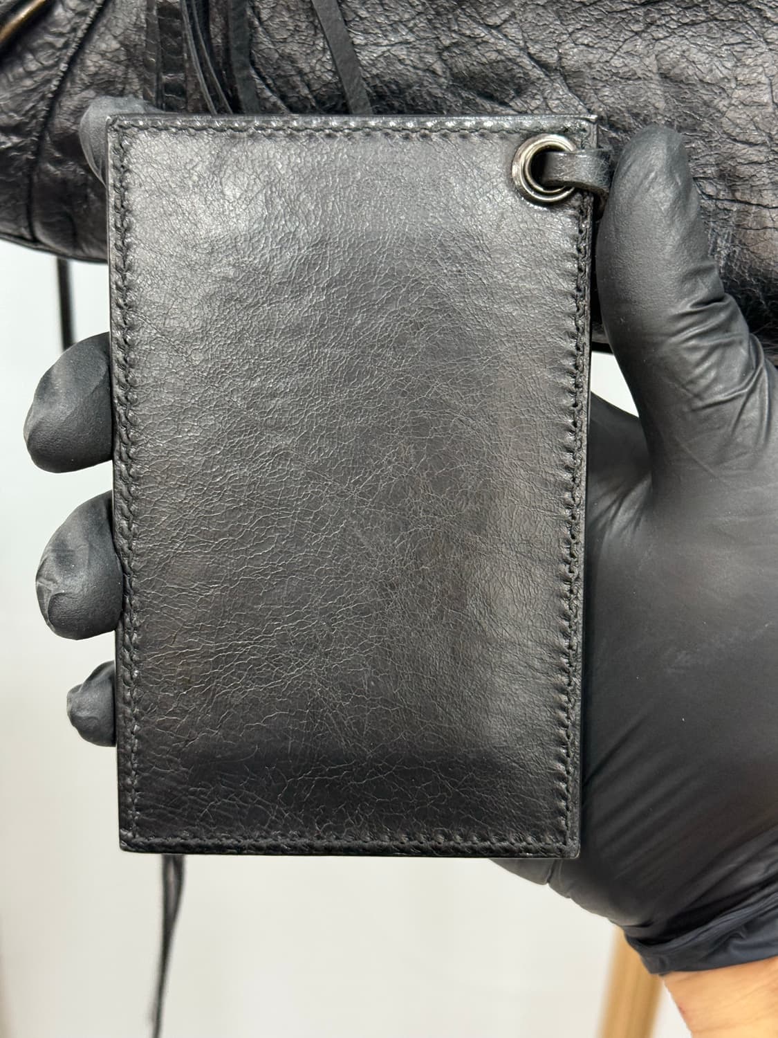 발렌시아가 클래식 은장 모터백 미디움 상품이미지4