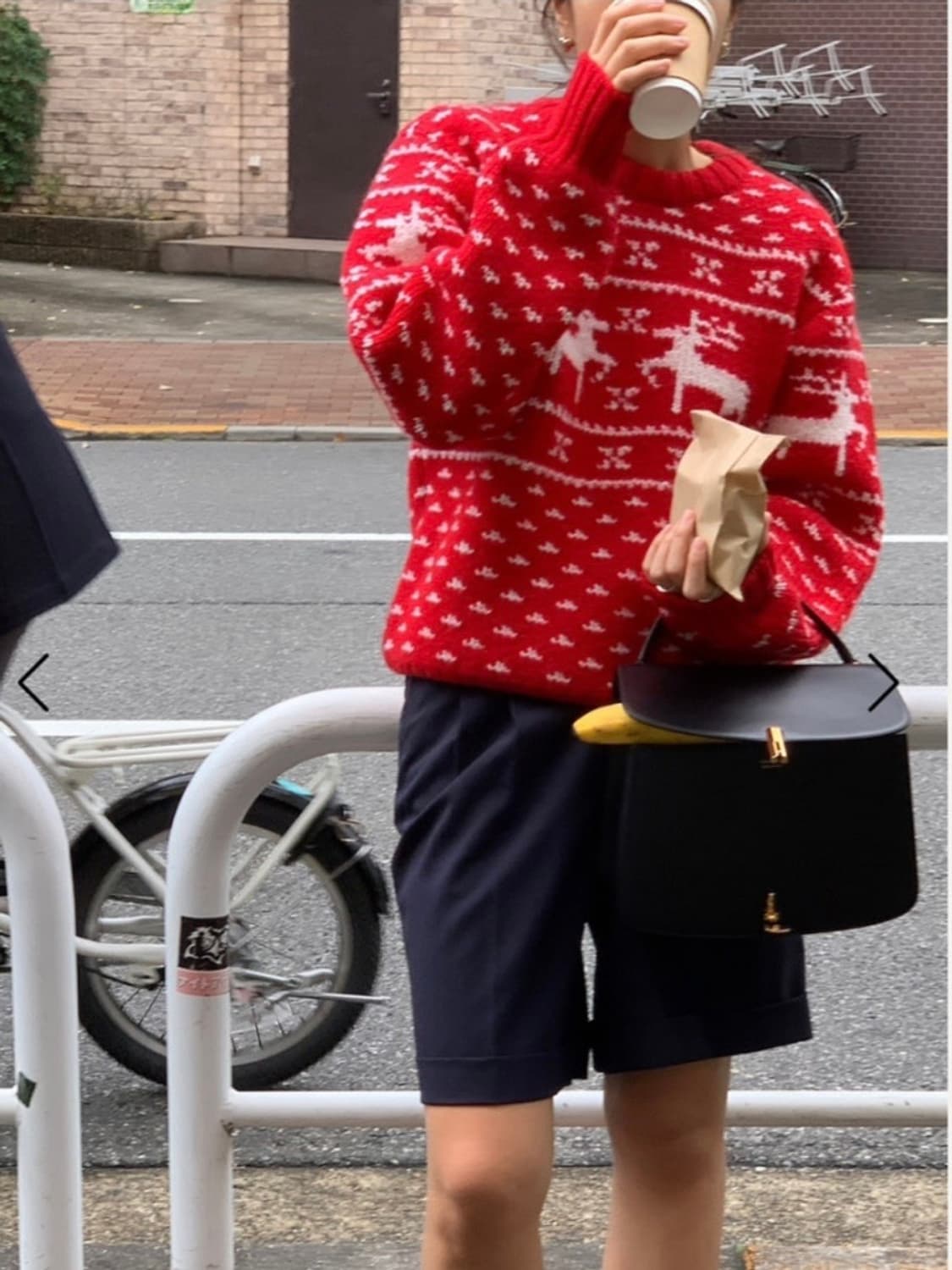 헤이그 Haag /  a winter sweater (red) 상품이미지1