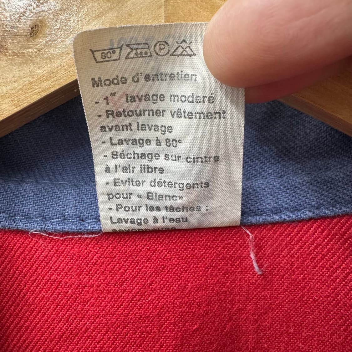 80s 빈티지 프렌치 워크 코트 (L)   상품이미지6