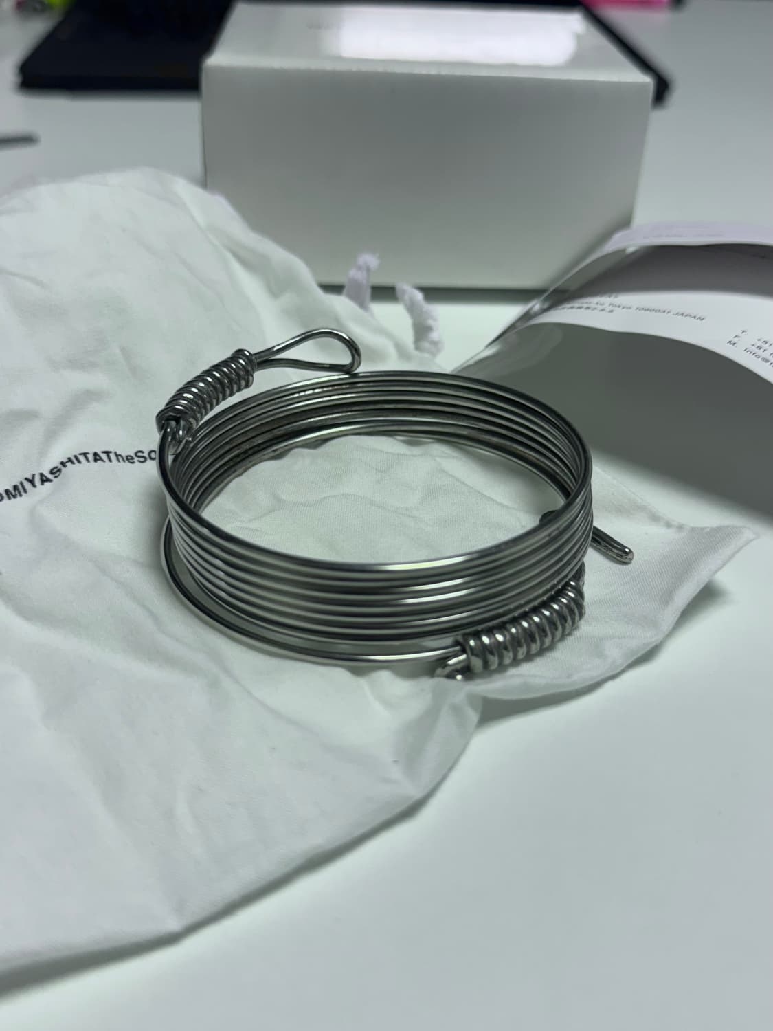 [OS] 솔로이스트 AW23 angel hair bracelet 상품이미지2