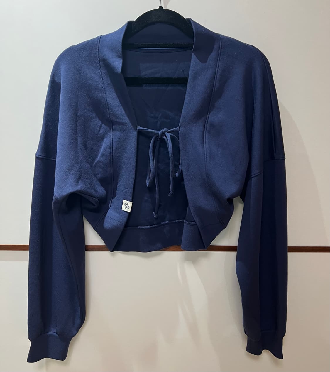 젝시믹스 멜팅 터치 스트링 볼레로 (Dress Blues Top) 상품이미지5