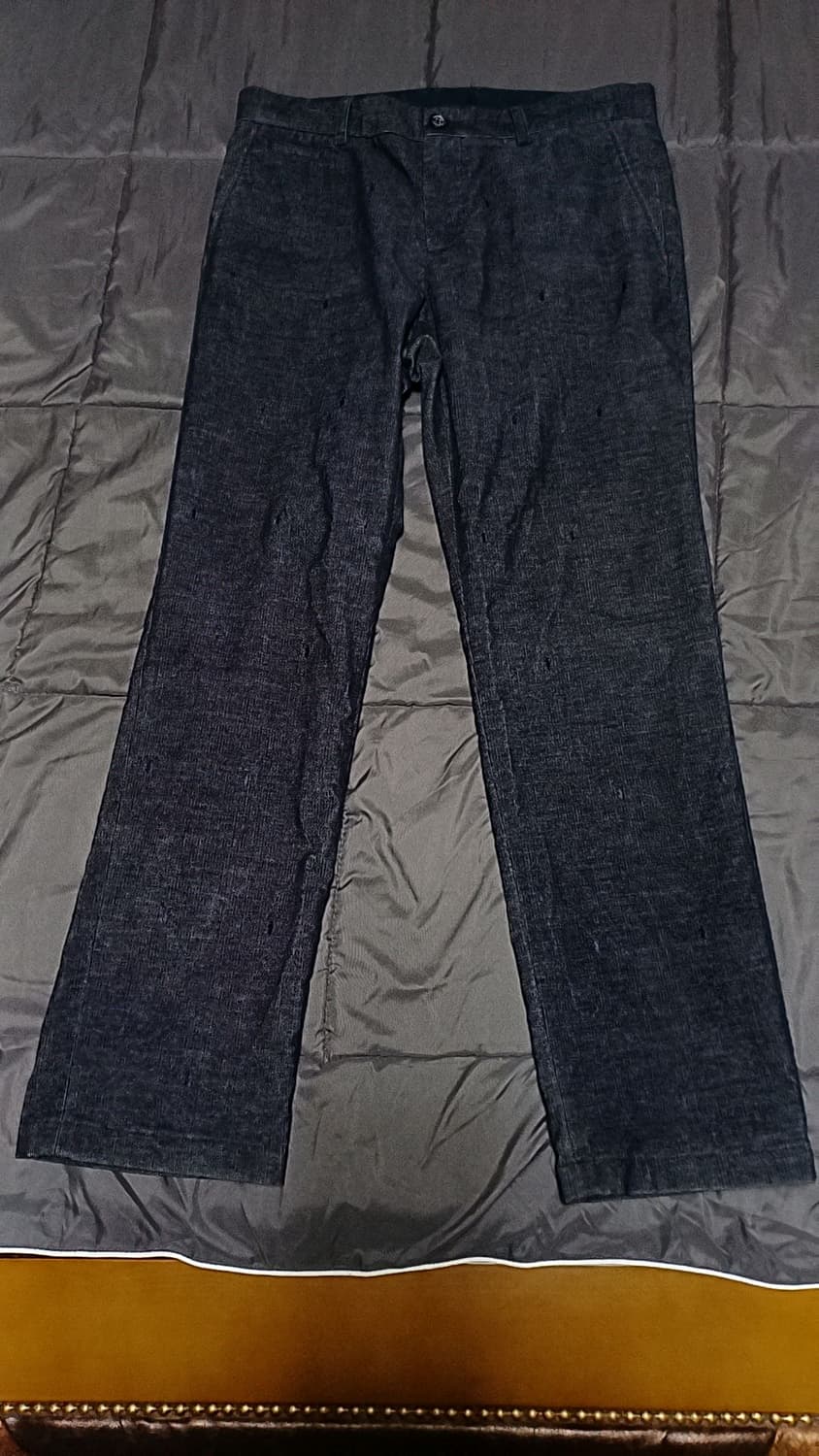 와이드앵글 코듀로이 골프바지 32인치 기장98 상품이미지1